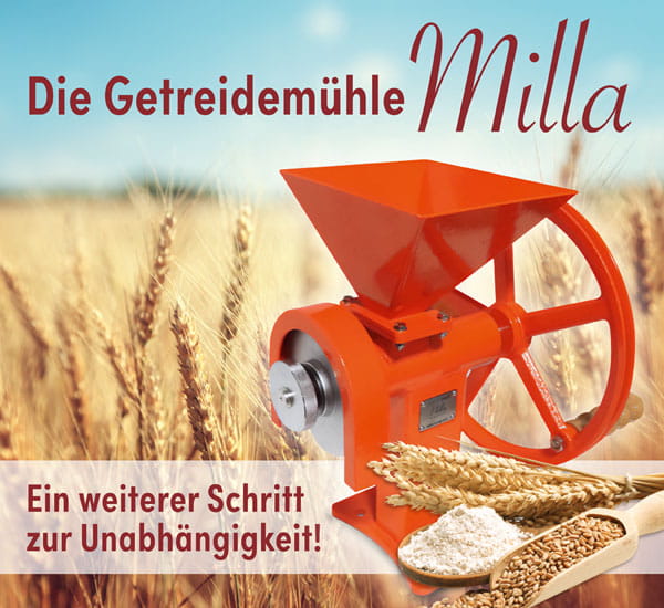 Handgetreidemühle Milla